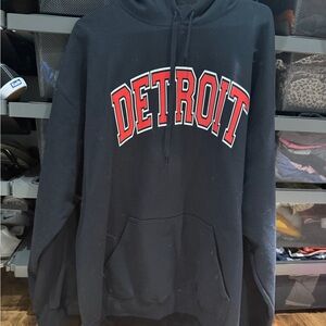 Gildan Black Detroit Hoodie
